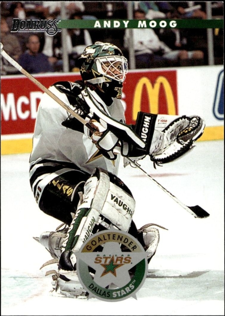 1996-97 Donruss Andy Moog #166 trading card