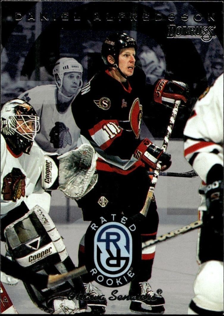 1996-97 Donruss Daniel Alfredsson #10 trading card