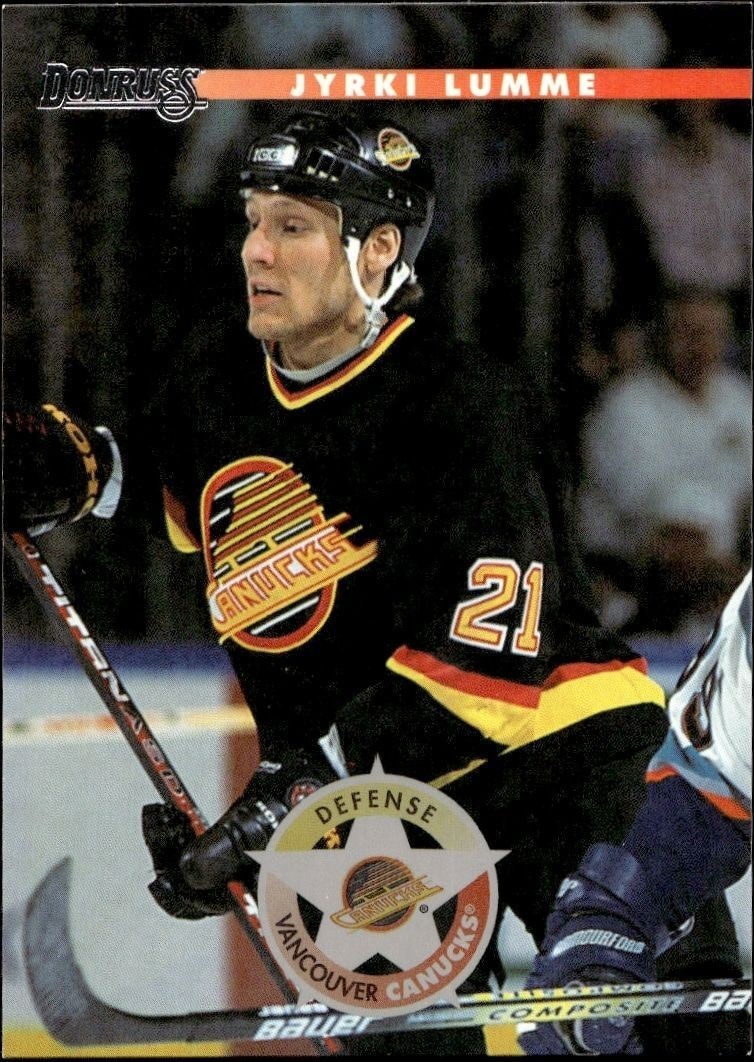 1996-97 Donruss Jyrki Lumme #5 trading card