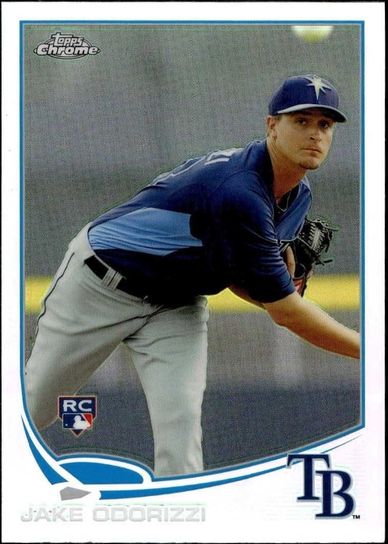 2013 Topps Chrome Jake Odorizzi #192 trading card