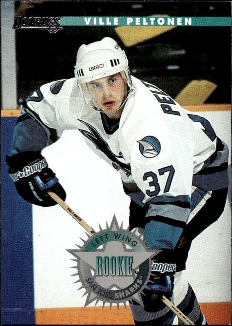 1996-97 Donruss Ville Peltonen #224 trading card