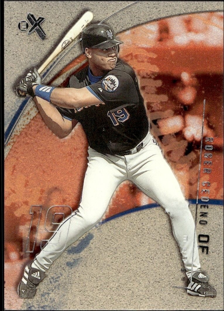2002 Fleer E-X Roger Cedeno #11 trading card