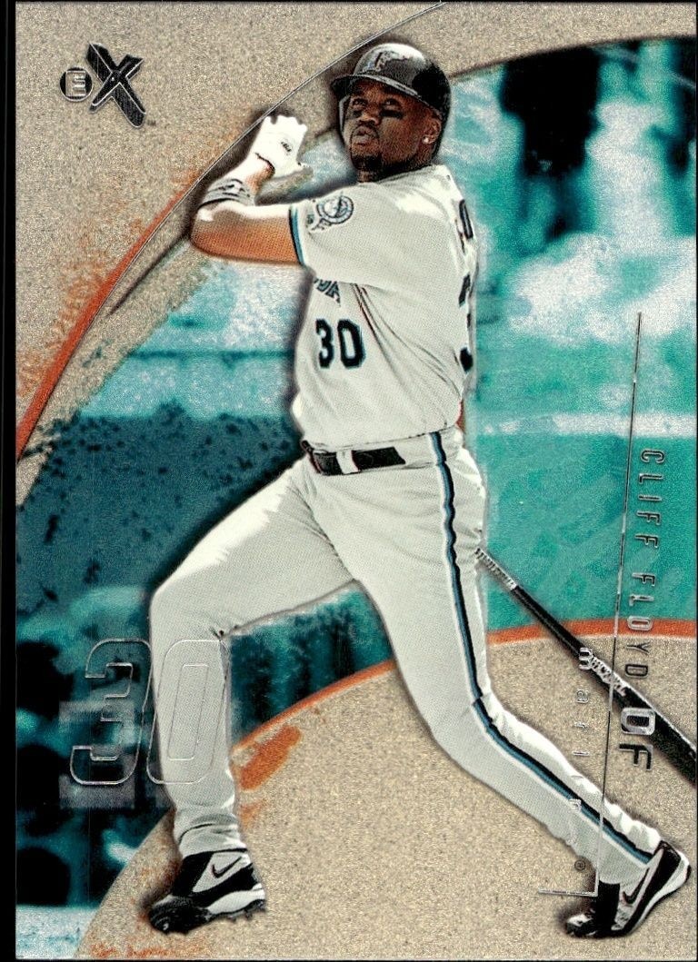 2002 Fleer E-X Cliff Floyd #45 trading card
