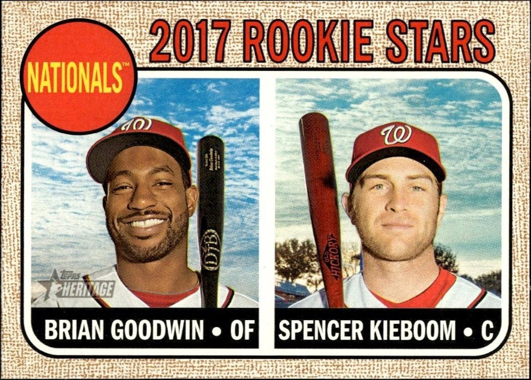 2017 Topps Heritage Brian Goodwin #319 trading card