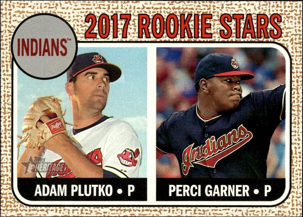 2017 Topps Heritage Adam Plutko #29 trading card
