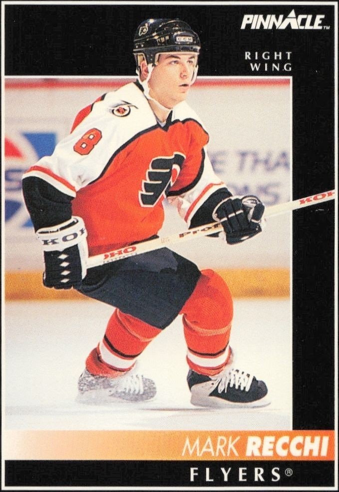 1992-93 Pinnacle Mark Recchi #80 trading card