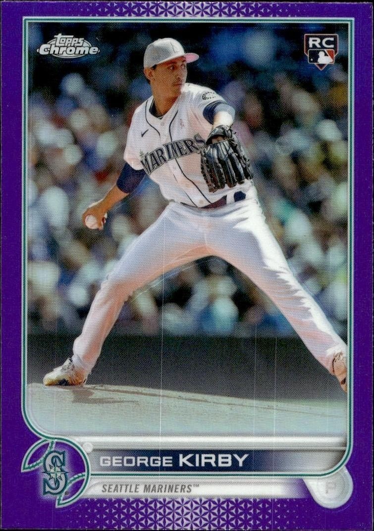 2022 Topps Chrome Update George Kirby #USC138 trading card