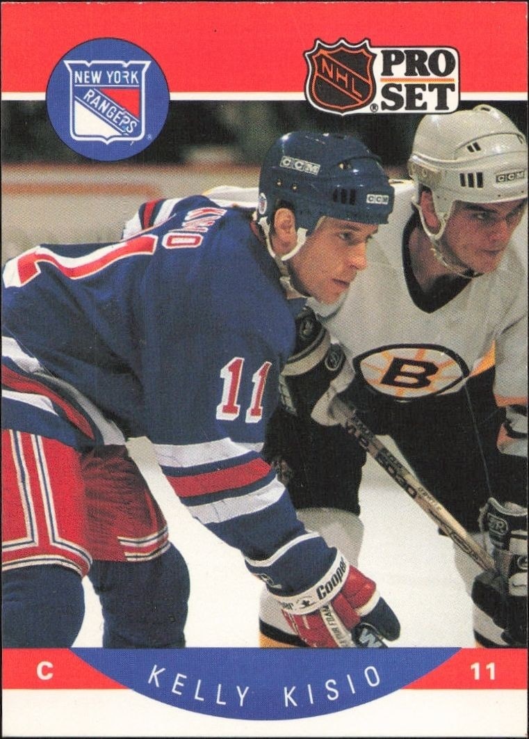 1990-91 Pro-Set NHL Series 1 Kelly Kisio #200 trading card