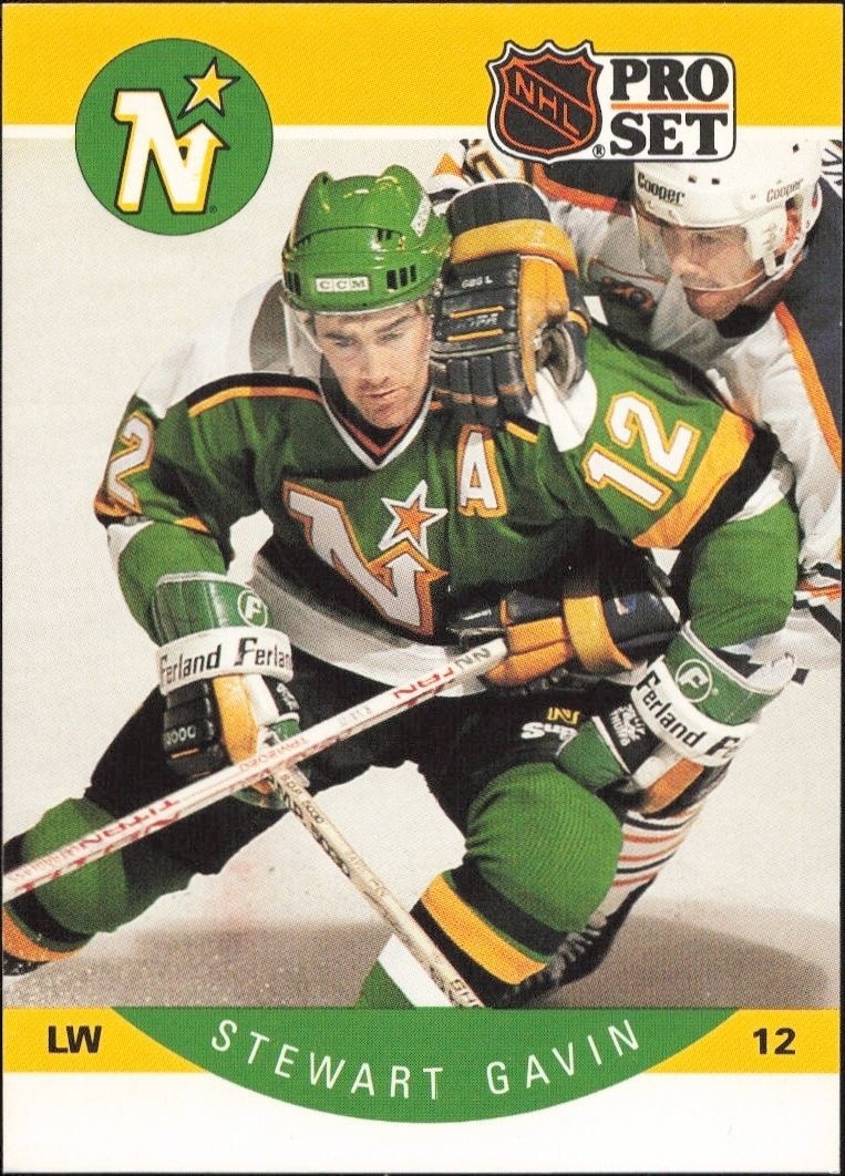 1990-91 Pro-Set NHL Series 1 Stewart Gavin #139 trading card