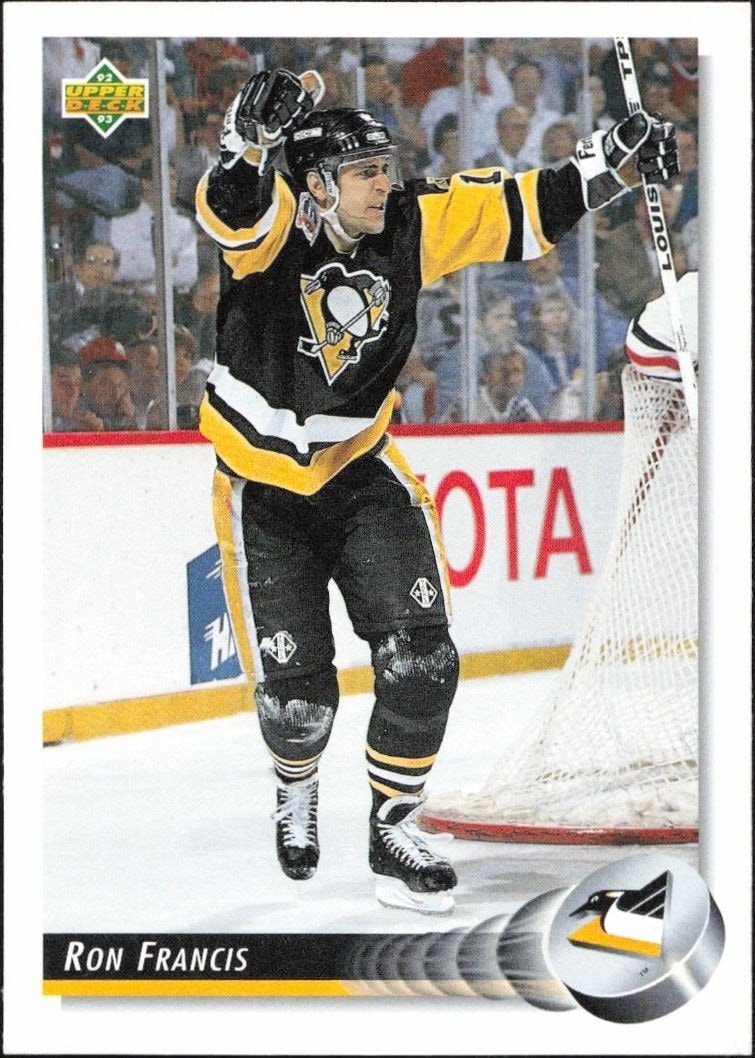 1992-93 Upper-Deck Ron Francis #291 trading card
