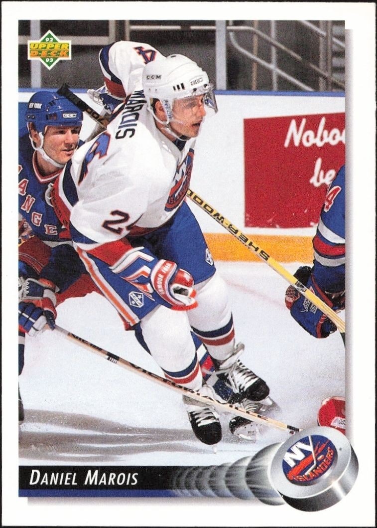 1992-93 Upper-Deck Daniel Marois #71 trading card