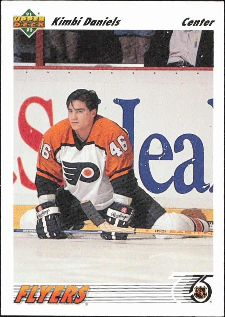 1991-92 Upper-Deck Kimbi Daniels #492 trading card