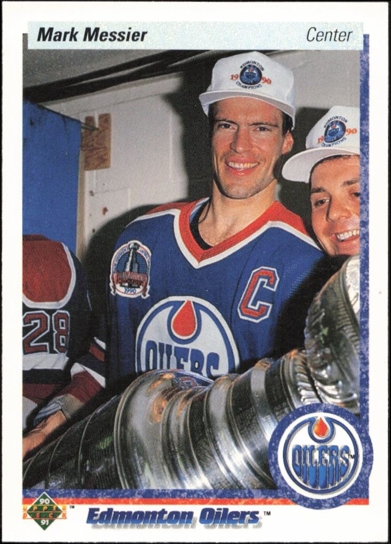 1990-91 Upper-Deck Mark Messier #44 trading card