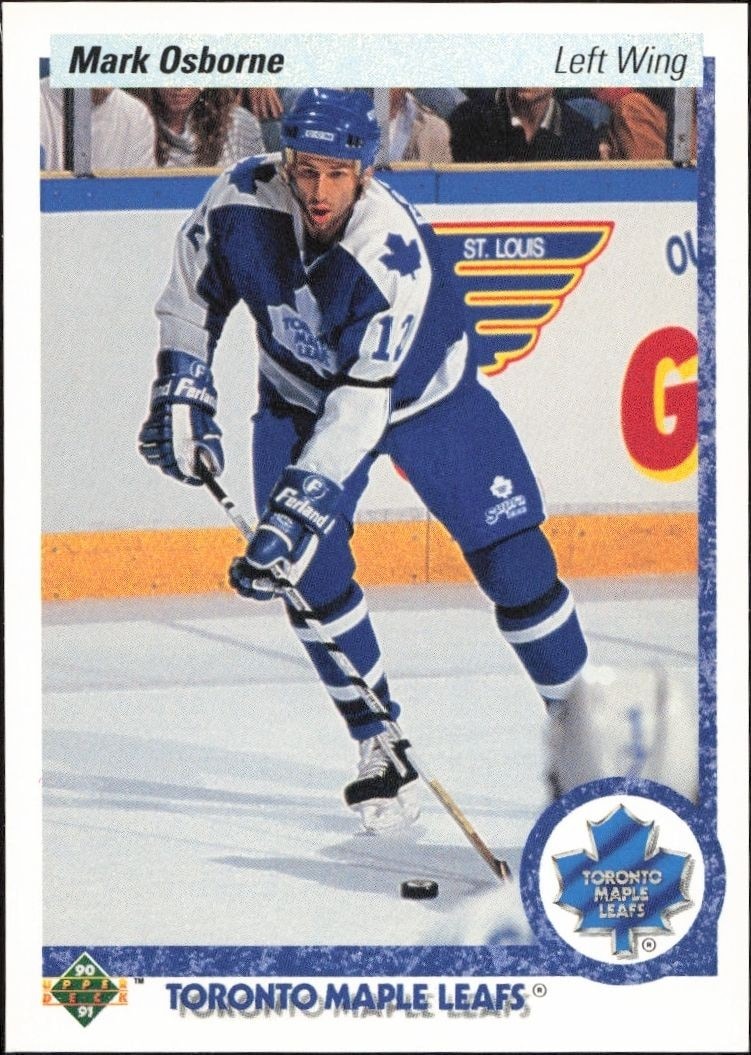 1990-91 Upper-Deck Mark Osborne #5 trading card