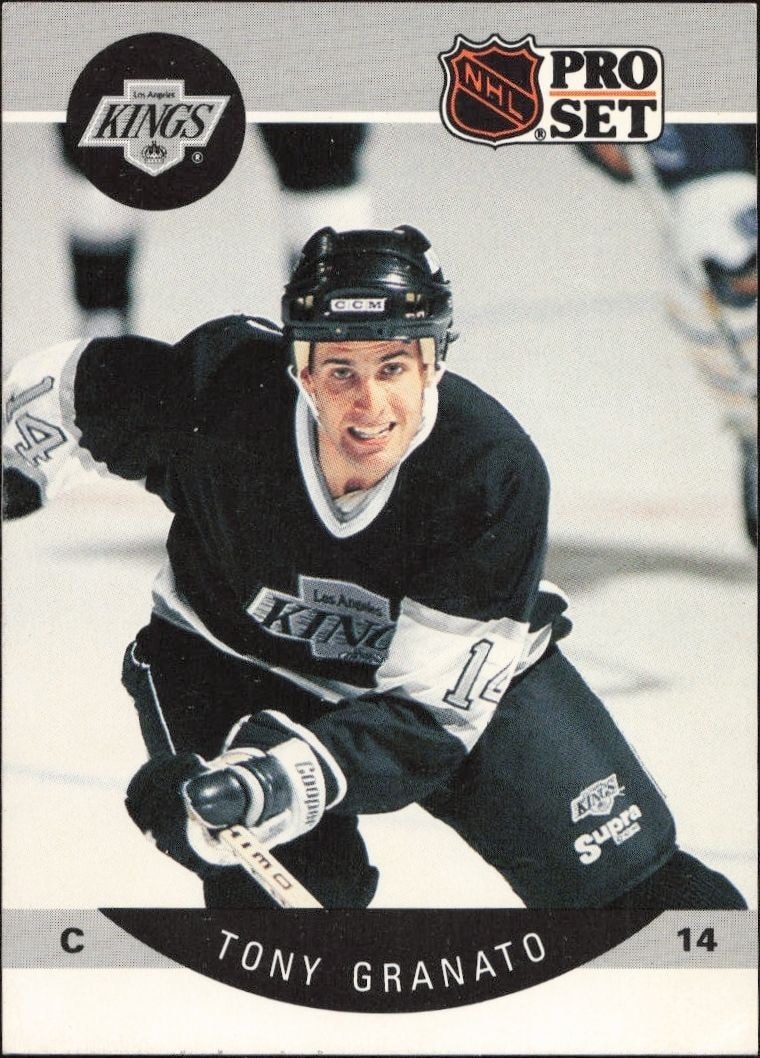 1990-91 Pro-Set NHL Series 1 Tony Granato #117 trading card
