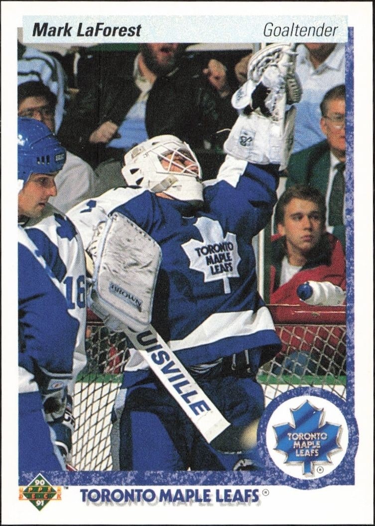 1990-91 Upper-Deck Mark Laforest #81 trading card