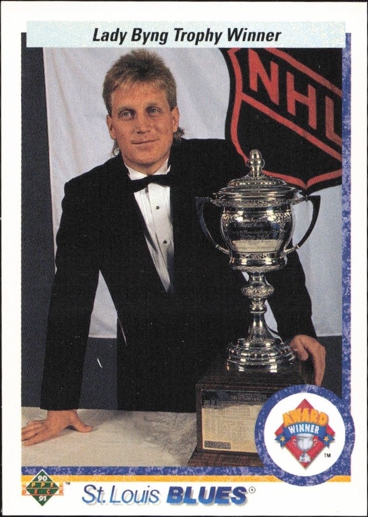 1990-91 Upper-Deck Brett Hull #203 trading card