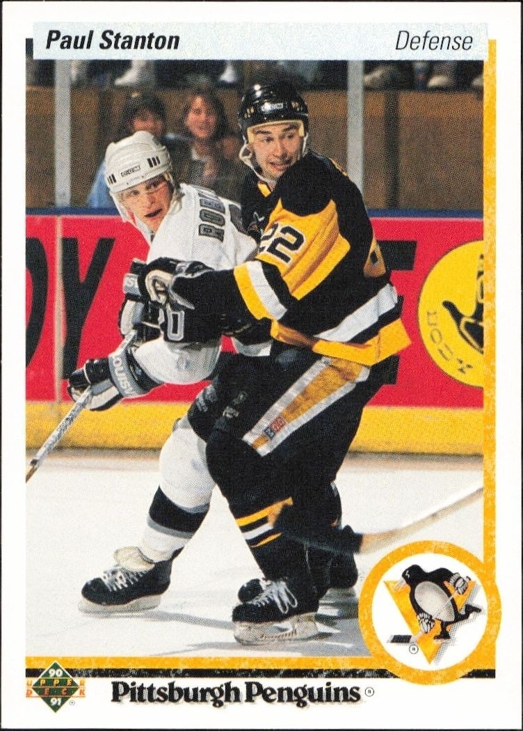 1990-91 Upper-Deck Paul Stanton #404 trading card