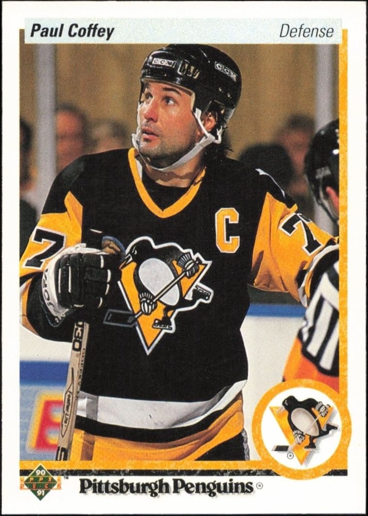 1990-91 Upper-Deck Paul Coffey #124 trading card