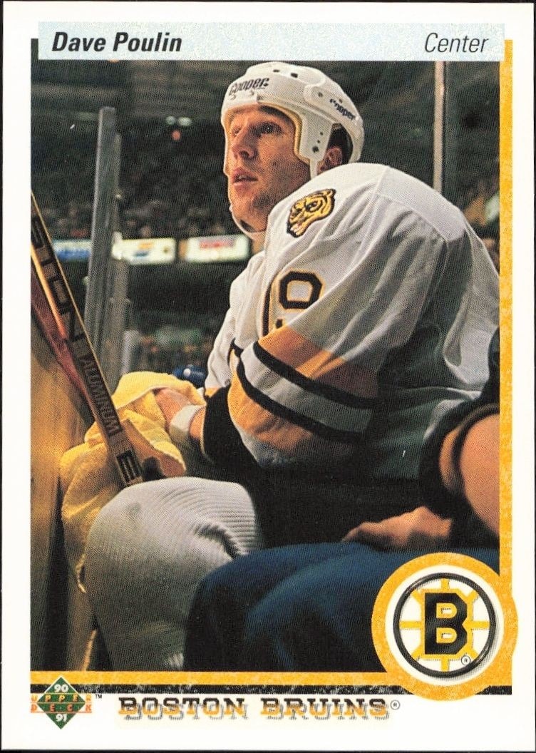 1990-91 Upper-Deck Dave Poulin #177 trading card