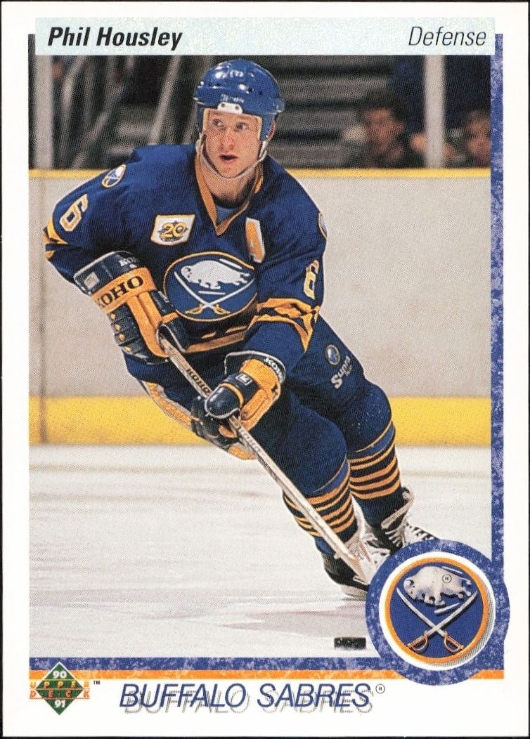 1990-91 Upper-Deck Phil Housley #22 trading card