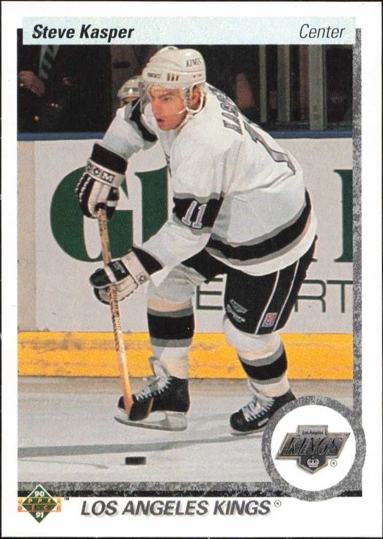 1990-91 Upper-Deck Steve Kasper #140 trading card