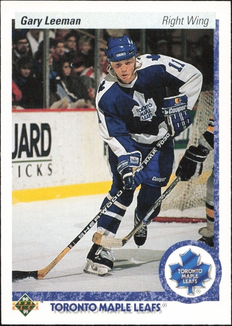 1990-91 Upper-Deck Gary Leeman #243 trading card