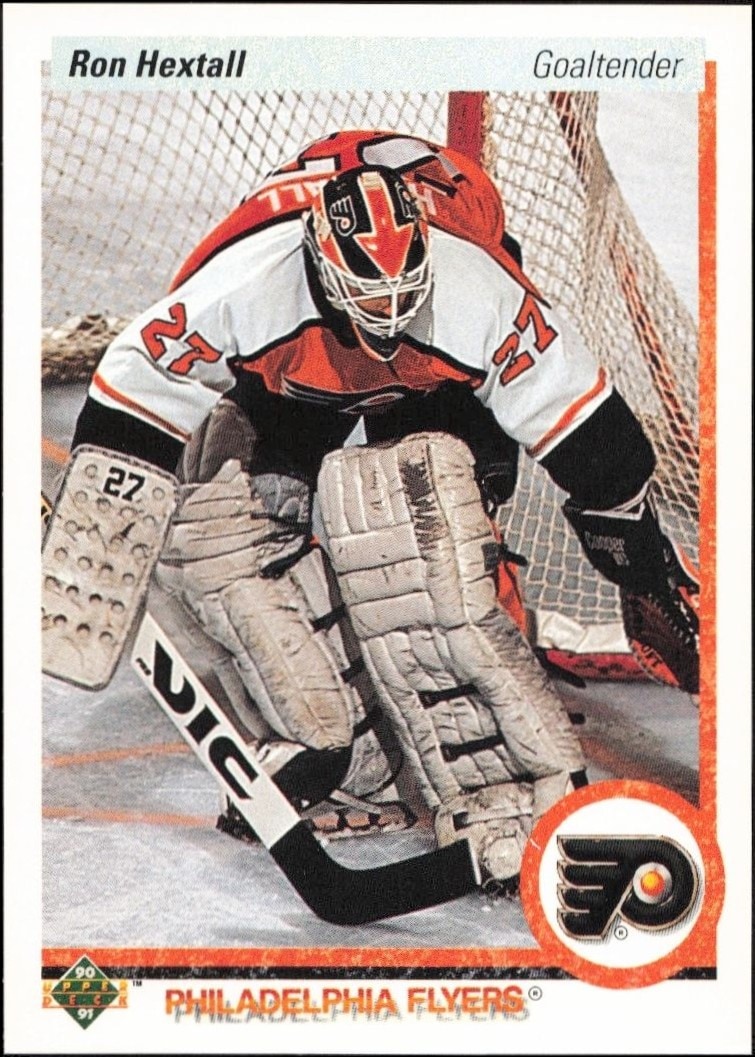 1990-91 Upper-Deck Ron Hextall #227 trading card