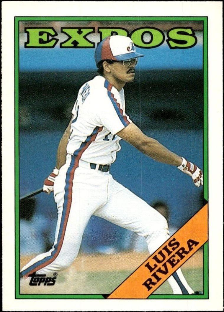 1988 Topps Traded Luis Rivera #94T trading card