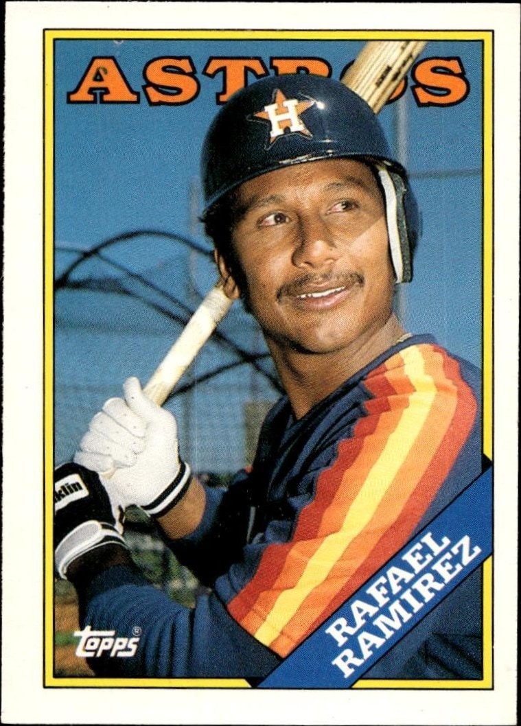 1988 Topps Traded Rafael Ramirez #90T trading card