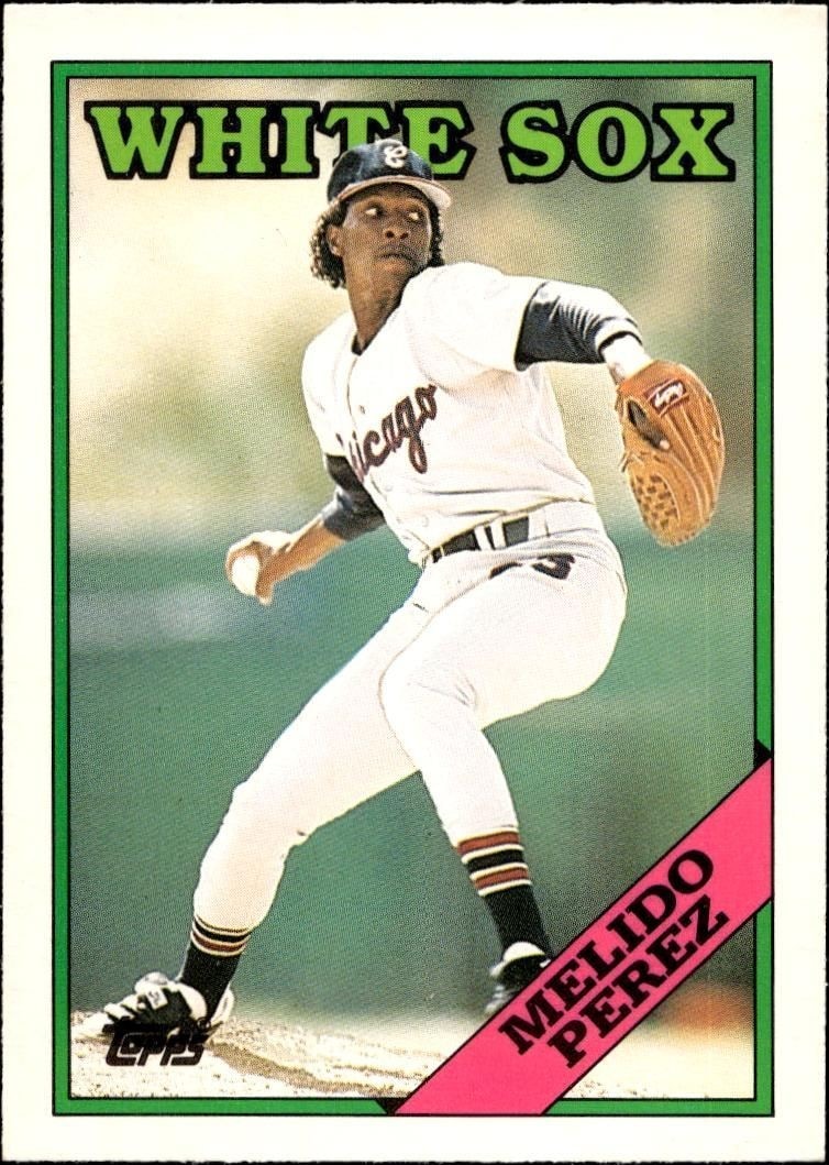 1988 Topps Traded Melido Perez #83T trading card
