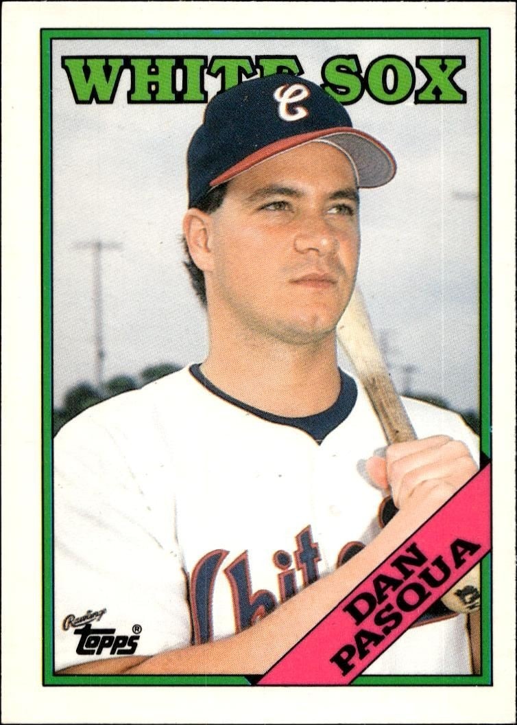 1988 Topps Traded Dan Pasqua #82T trading card