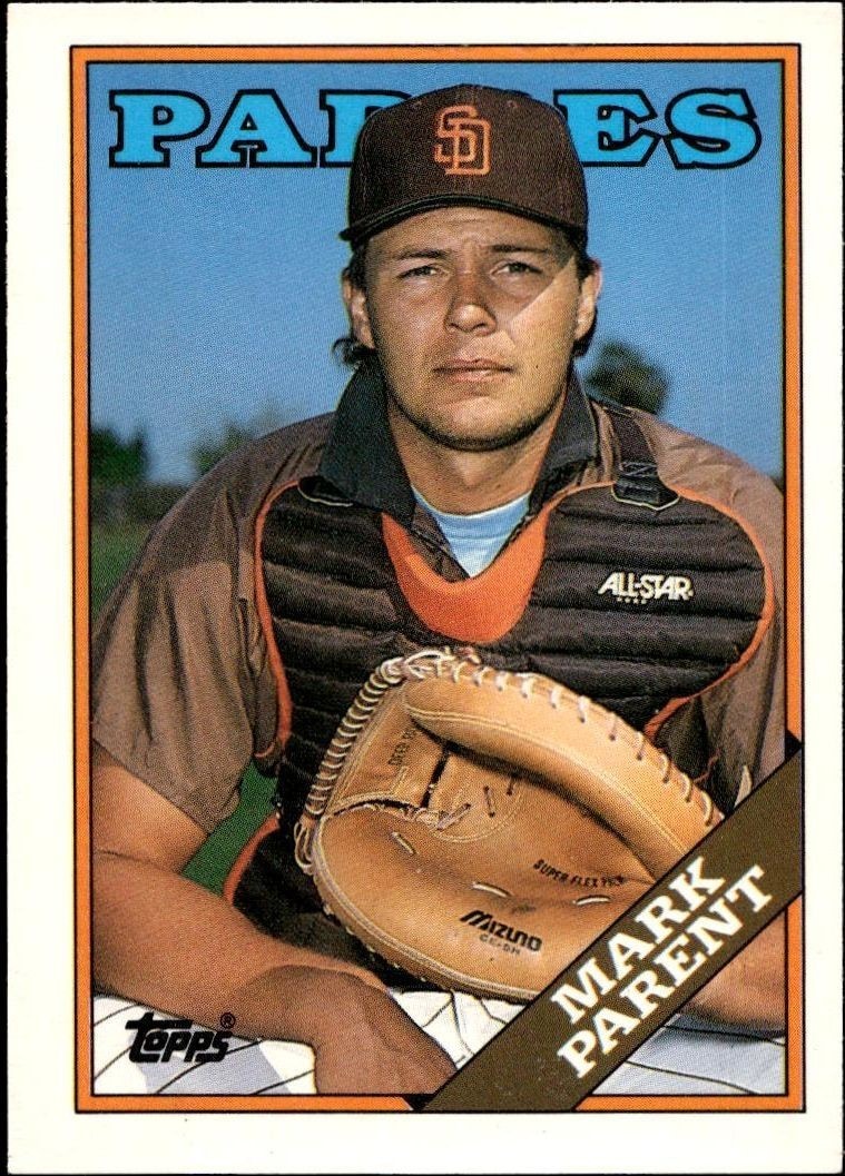 1988 Topps Traded Mark Parent #80T trading card