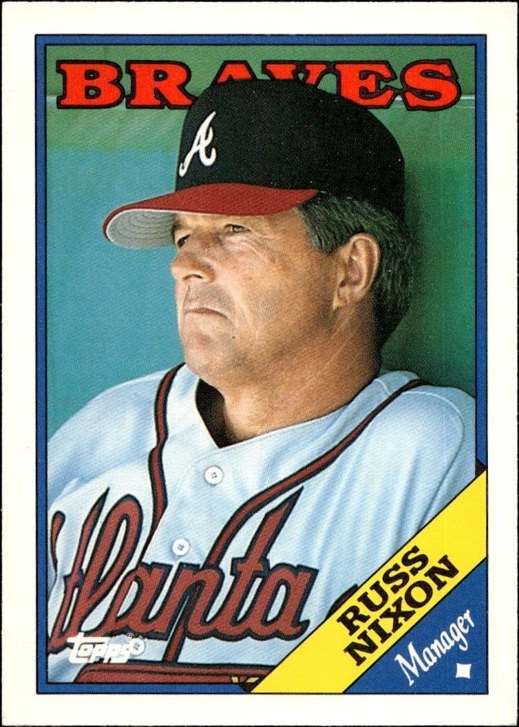 1988 Topps Traded Russ Nixon #76T trading card