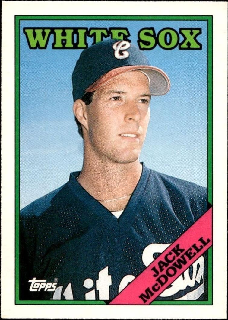 1988 Topps Traded Jack McDowell #68T trading card
