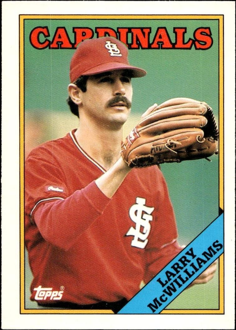 1988 Topps Traded Larry McWilliams #70T trading card
