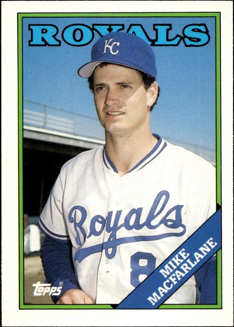 1988 Topps Traded Mike Macfarlane #62T trading card
