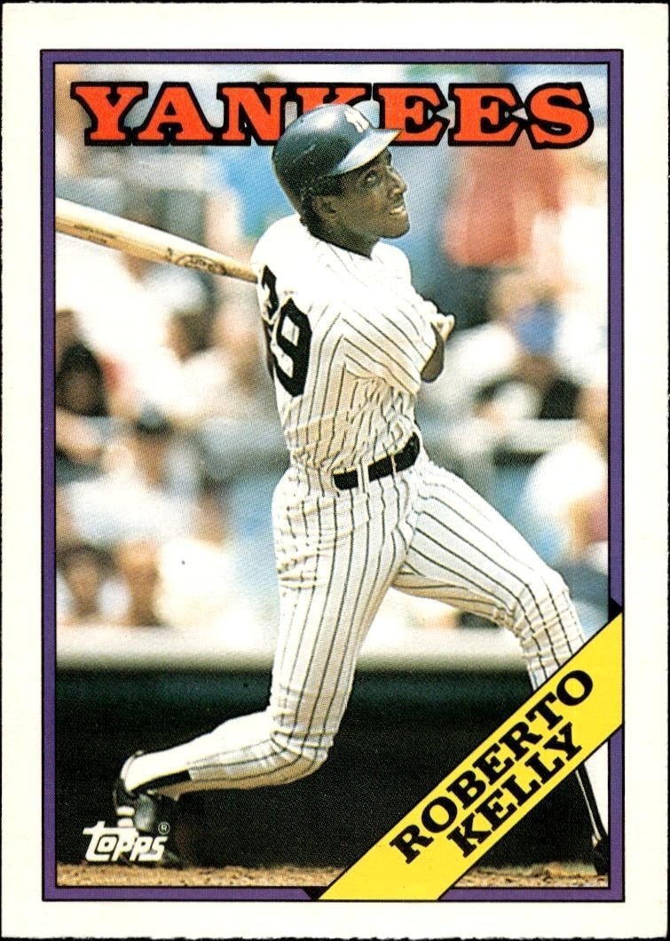 1988 Topps Traded Roberto Kelly #57T trading card