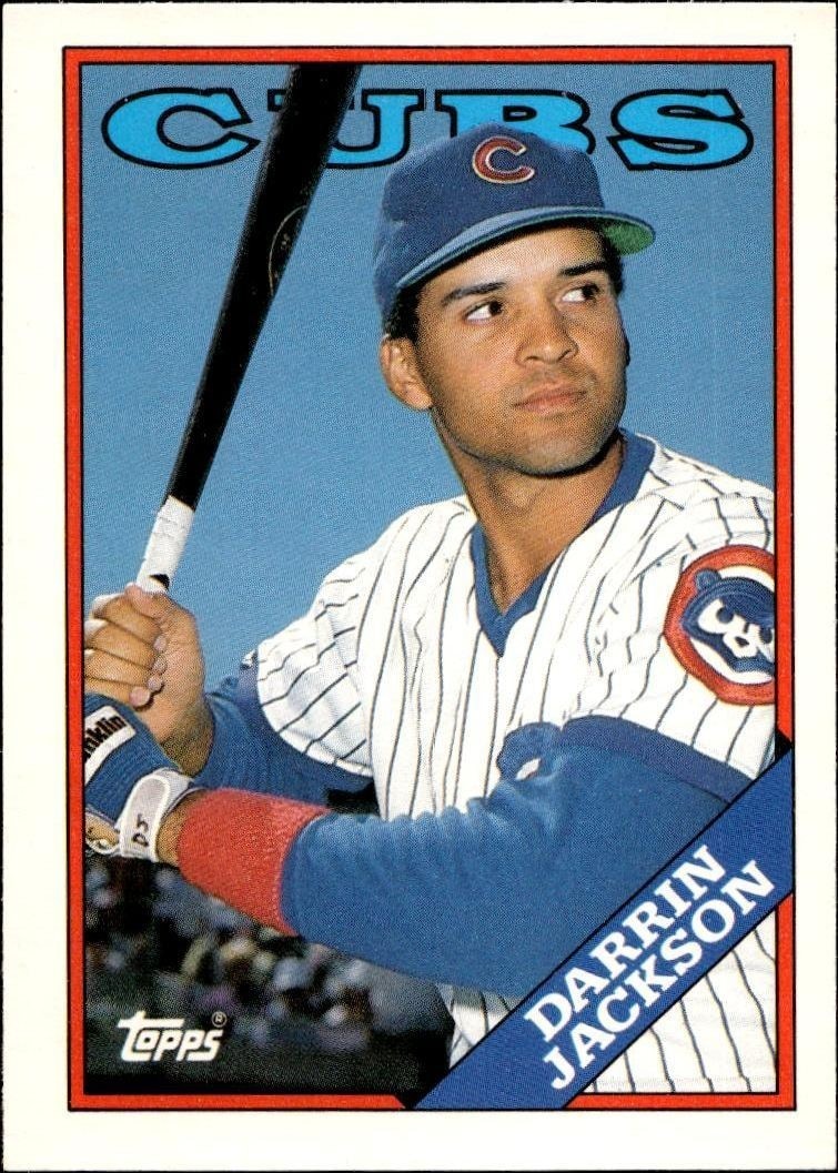 1988 Topps Traded Darrin Jackson #56T trading card