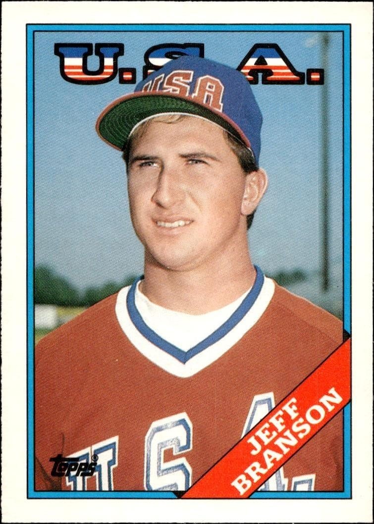1988 Topps Traded Jeff Branson #19T trading card