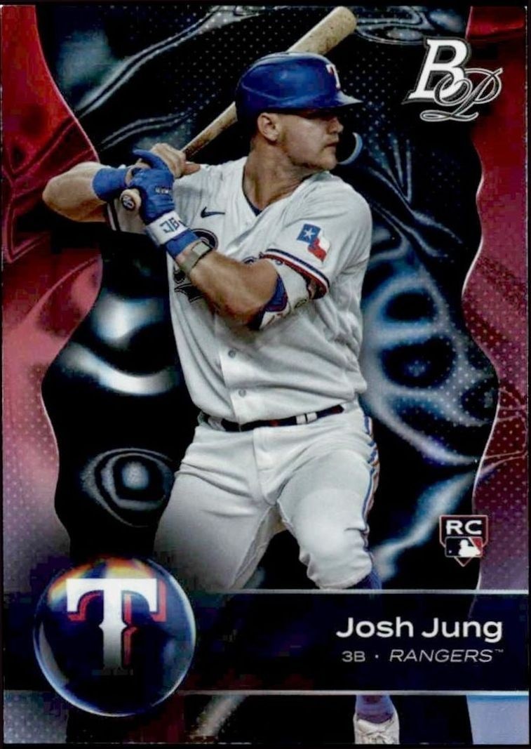2023 Topps Platinum Josh Jung #1 trading card