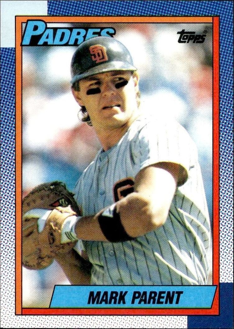 1990 Topps Mark Parent #749 trading card