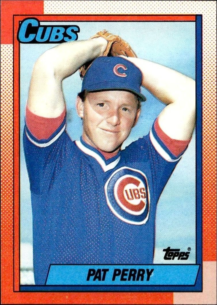 1990 Topps Pat Perry #541 trading card
