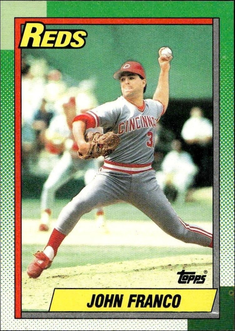 1990 Topps John Franco #120 trading card