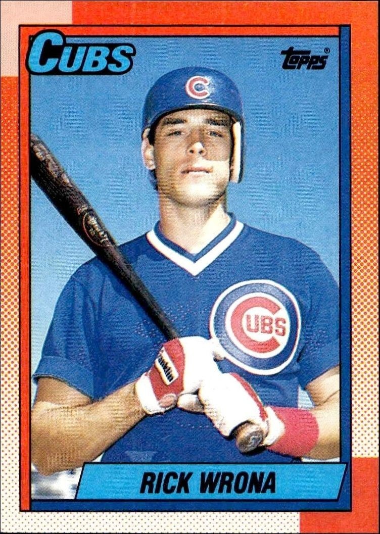 1990 Topps Rick Wrona #187 trading card