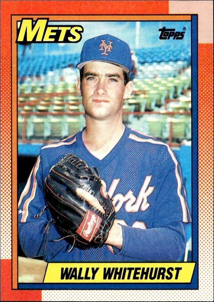1990 Topps Wally Whitehurst #719 trading card