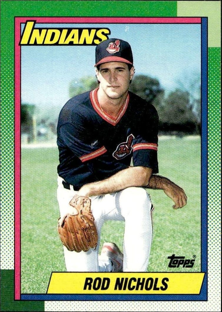 1990 Topps Rod Nichols #108 trading card