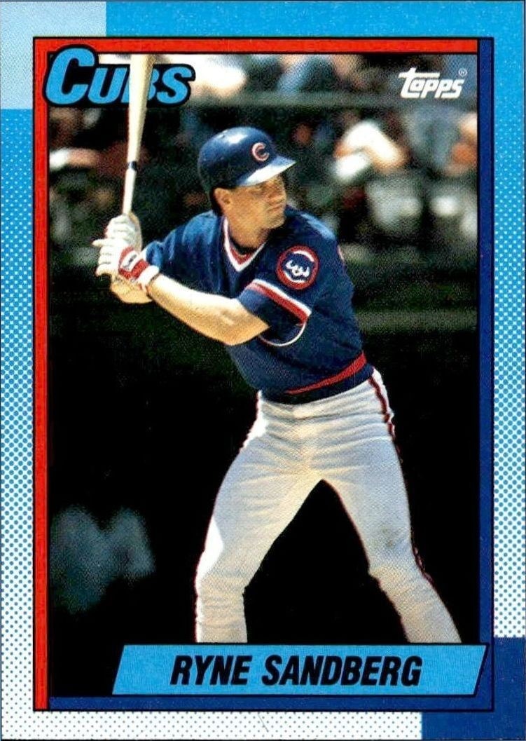 1990 Topps Ryne Sandberg #210 trading card