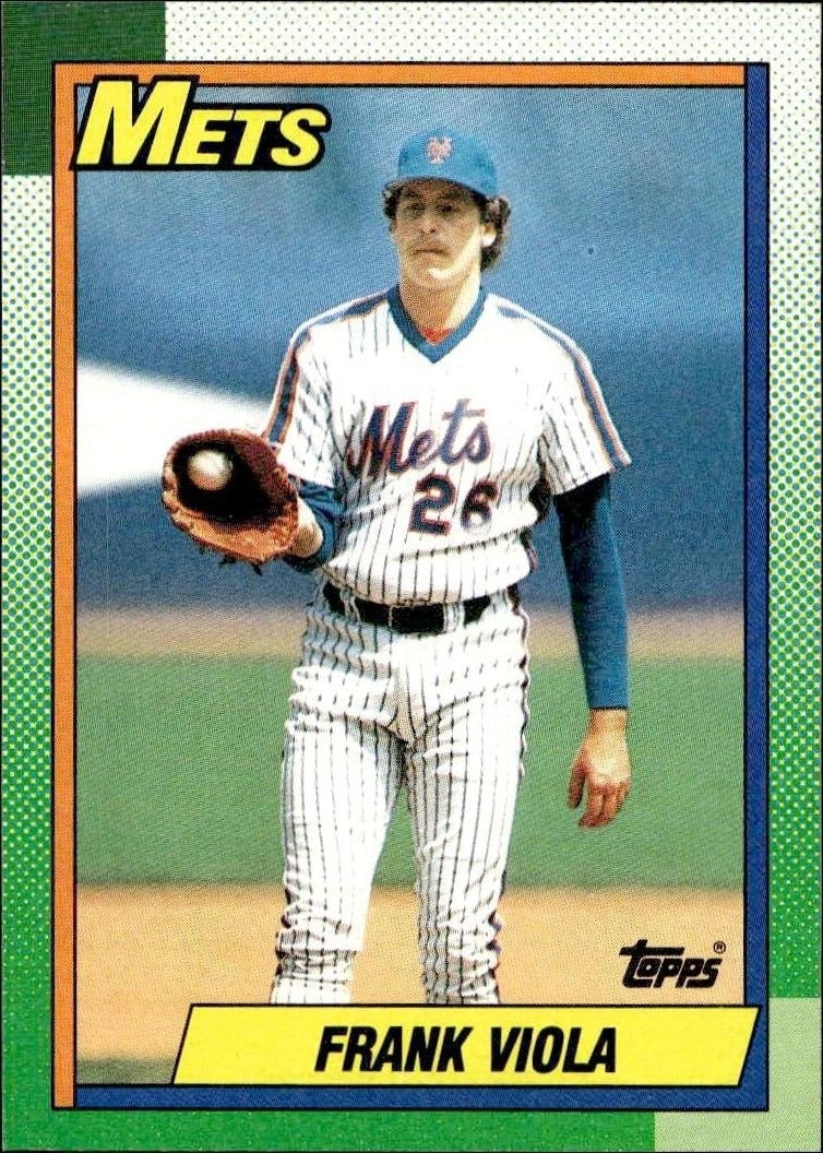 1990 Topps Frank Viola #470 trading card