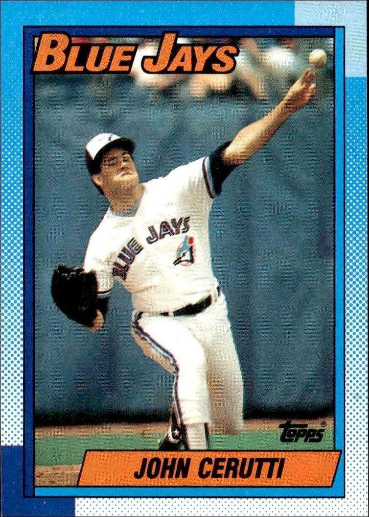 1990 Topps John Cerutti #211 trading card